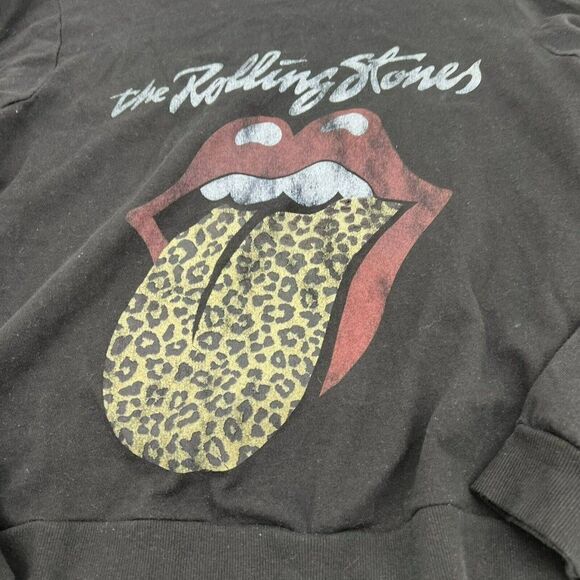 Rolling Stones Leopard Tongue Logo long sleeve top 2XL - Picture 2 of 3